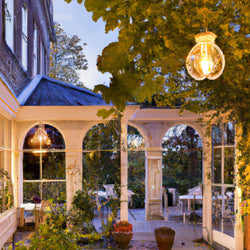beautiful patio light