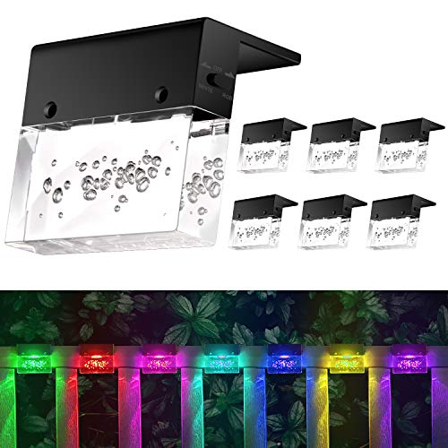 color changing LED solar lights