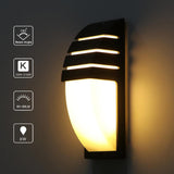 Warm White Outdoor LED Garden Wall Light