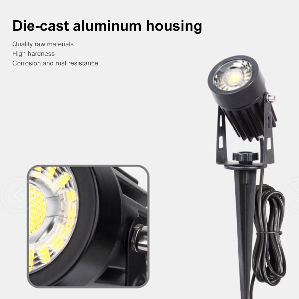 Solar LED Garden Spotlights