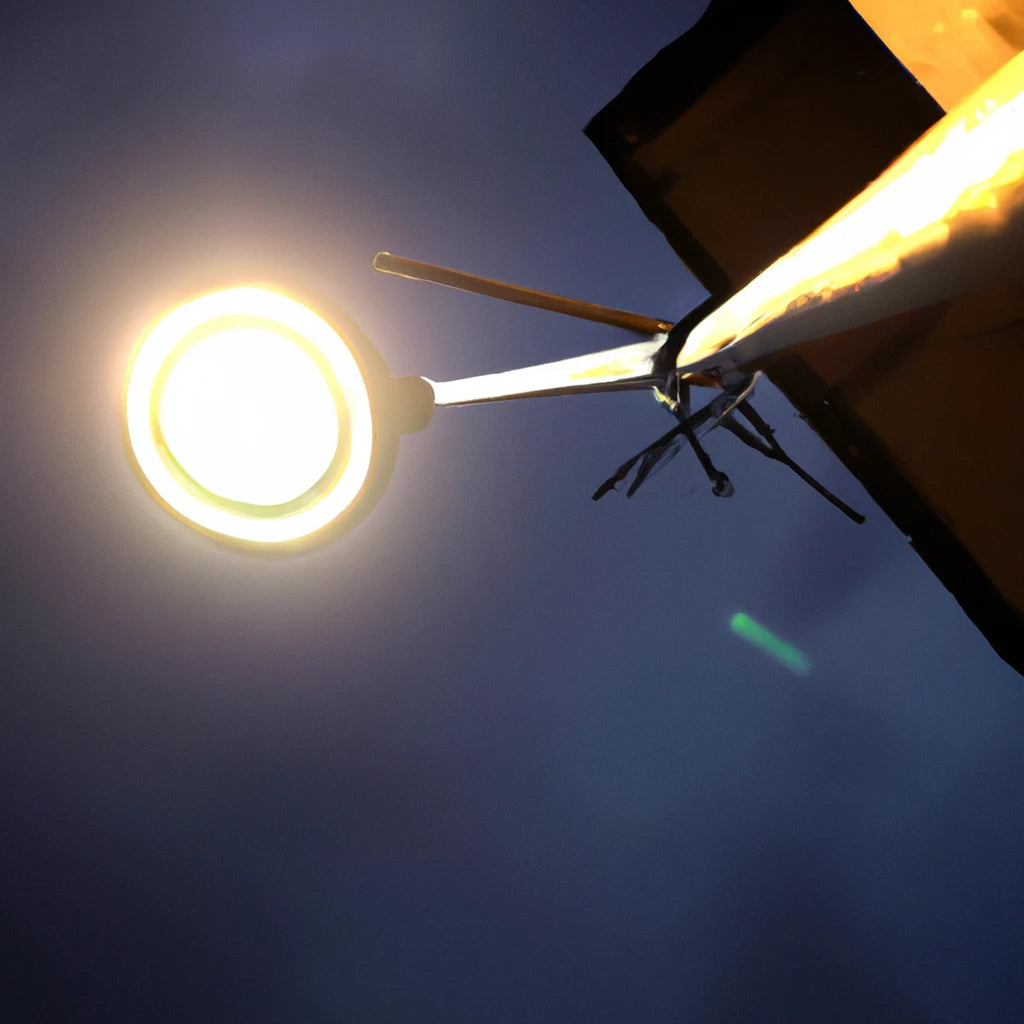 bright outdoor light