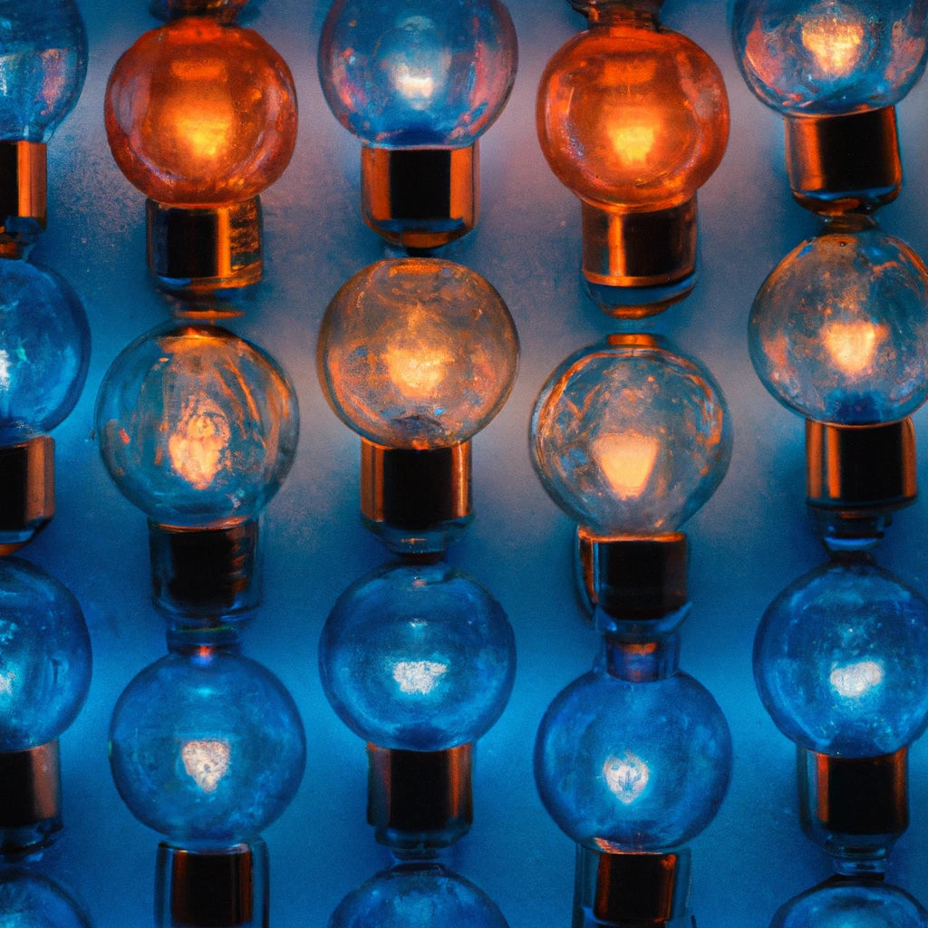 colored outdoor bulbs