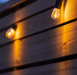 fence lights