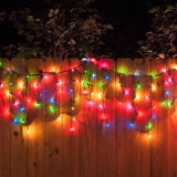 multicolor icicle LED lights