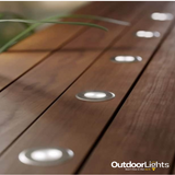 Recessed Solar Deck Lights